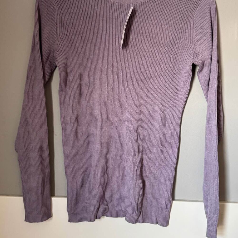 Pendleton Ribbed Longsleeve blouse NWT size L